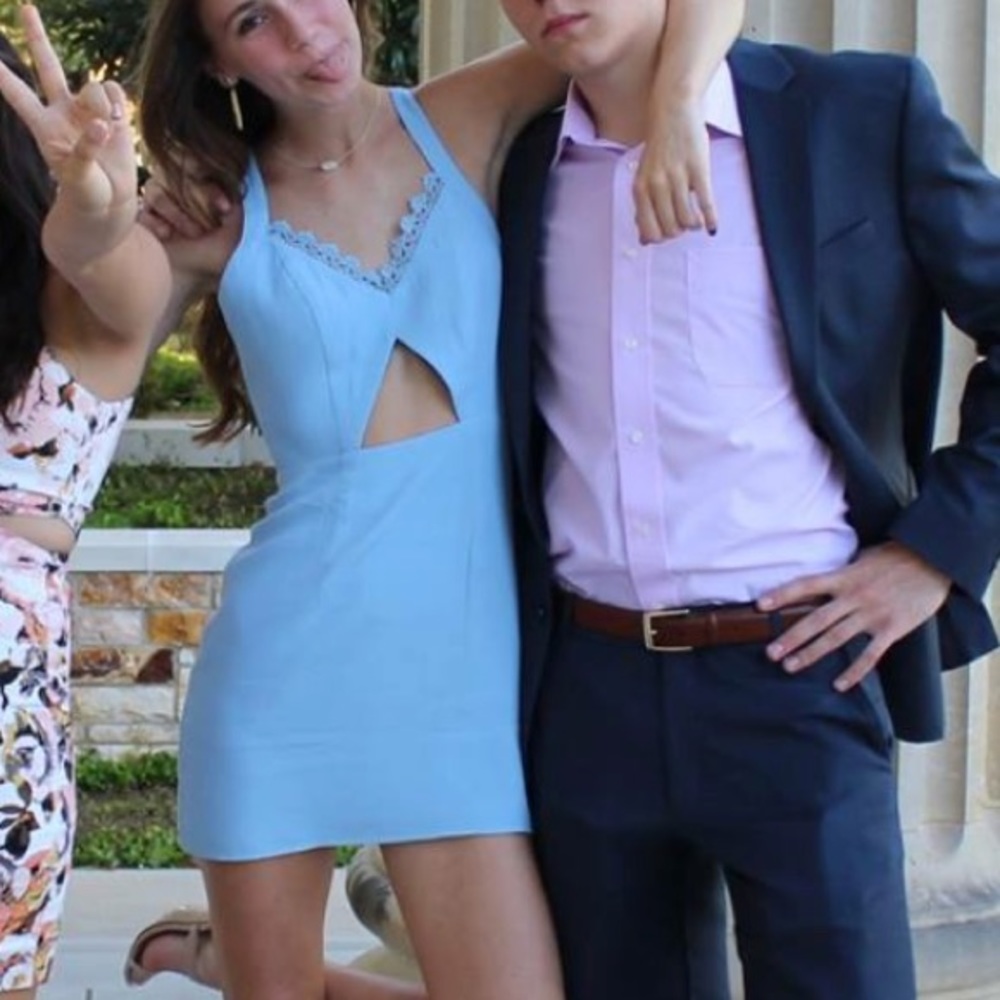 Blue NBD dress